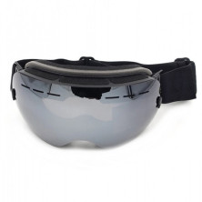 Маска для лиж і сноуборду Sposune HX003-1 Matte Black-Mirror Grey