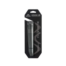 Кілки туристичні полегшені Naturehike CNK2650PJ014, V-подібні, 18 см, 6 шт, сірий