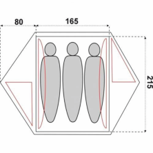 Намет Fjord Nansen Sierra III Comfort