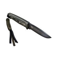 Ніж Kizlyar Supreme Santi чорний, сталь D2