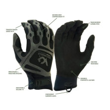 Тактичні рукавиці Venture Gear Tactical VGTG10 Compression Fit, чорні, розмір M (8)