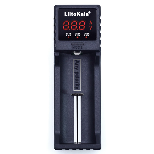 Зарядний пристрій Liitokala Lii-S1, 1 канал, Ni-Mh/Li-ion /LiFePo4, USB