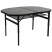 Стіл Bo-Camp Northgate Oval 120x80 cm Black/Grey (1404187)