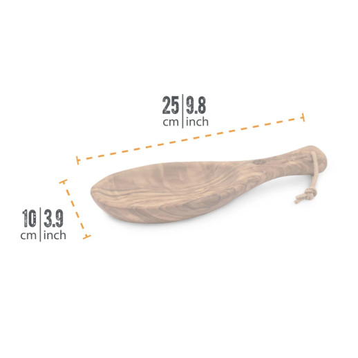Миска дерев’яна Petromax Flat Bowl Olive Wood 25 см