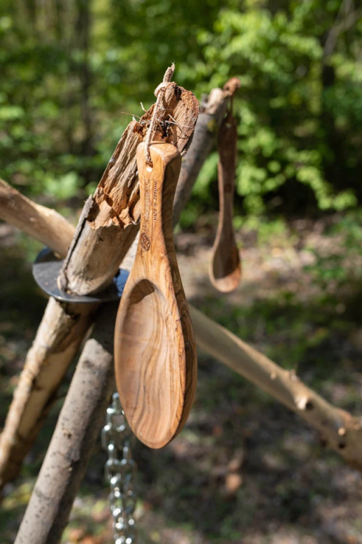 Миска дерев’яна Petromax Flat Bowl Olive Wood 25 см