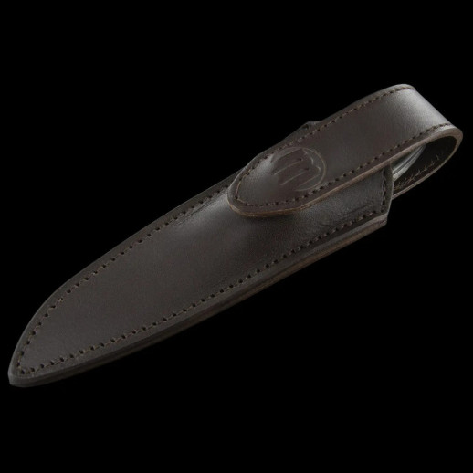 Ніж Maserin AM-22, 14C28N, жовтий буковий кап