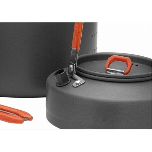 Набір посуду для 4-5 персон Fire-Maple Feast 4, чорні ручки