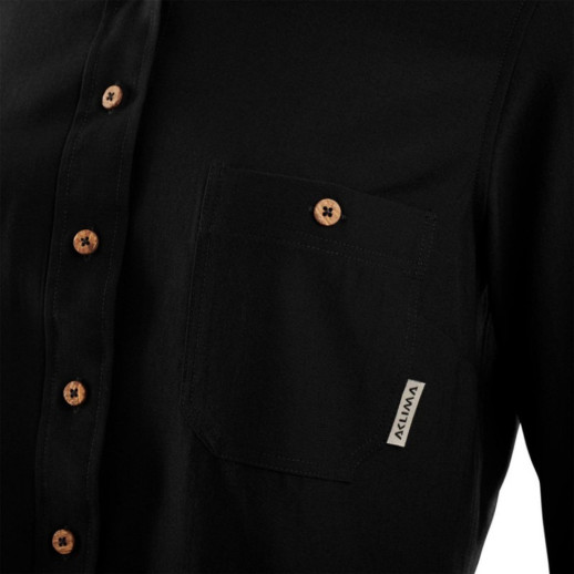 Сорочка чол. Aclima LeisureWool 160 Woolshirt M's Jet Black M