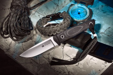 Ніж Kizlyar Supreme Santi сатин, сталь D2