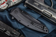 Ніж Kizlyar Supreme Zedd чорний, сталь D2