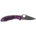 Ніж Spyderco Delica 4 Lightweight, VG-10, FRN purple