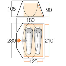Намет Vango Pop 200 DS River