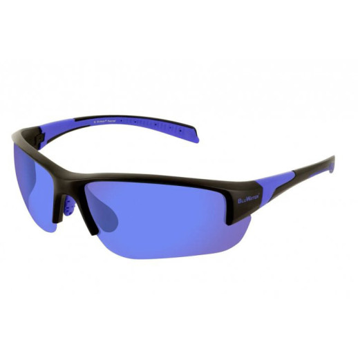 Окуляри поляризаційні BluWater Samson-3 Polarized, сині дзеркальні