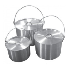 Котел Tramp алюмінієвий з кришкою (13 л)