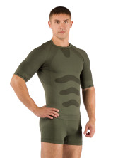 Футболка чоловіча Lasting Abel, зелена L-XL