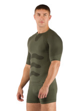 Футболка чоловіча Lasting Abel, зелена L-XL