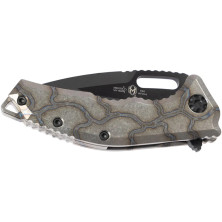 Ніж Heretic Medusa Tanto DLC Magnacut Flamed Titanium Grey