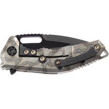 Ніж Heretic Medusa Tanto DLC Magnacut Flamed Titanium Grey