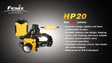 Налобний ліхтар Fenix HP20 Cree XP-G R5 (вітринний зразок)