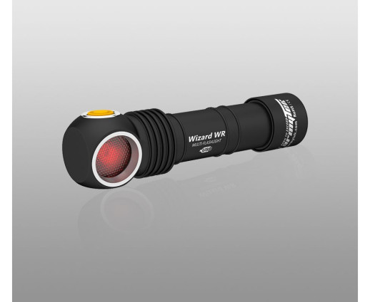Налобний ліхтар Armytek Wizard WR Magnet USB + 18650 White & Red холодний