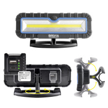 Професійна інспекційна лампа Brevia LED 10W COB 1000lm 4000mAh Power Bank, type-C