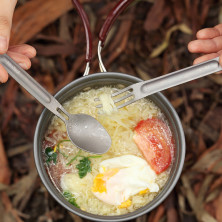 Набір ложка-вилка Nextool Outdoor Spoon Fork KT5525 Titan