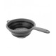 Складаний друшляк Summit Pop Colander with Handle Чорний