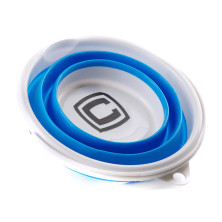 Відро складане силіконове СИЛА 5 л blue