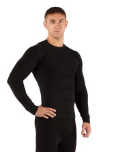 Футболка чоловіча Lasting Vivek, чорна L-XL