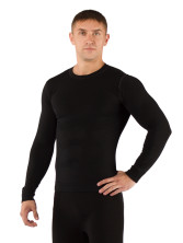 Футболка чоловіча Lasting Vivek, чорна L-XL