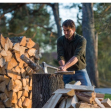 Набір сокира-колун Fiskars X17-M + ножиці (170055)