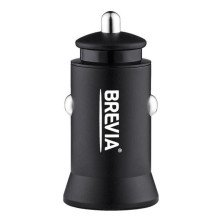Автомобільний зарядний пристрій Brevia ePower DualCharge 30W 1xUSB-C+1xUSB-A