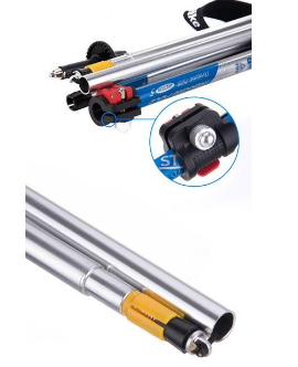 Трекінгові палиці 7075 5-сек. Naturehike NH15A023-z зелені