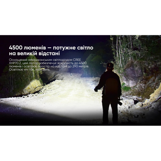 Ліхтар Wuben A22, чорний