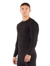 Футболка чоловіча lasting Apol, чорна L-XL