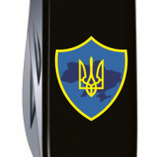 Складаний ніж Victorinox SPARTAN UKRAINE Тризуб на щиті 1.3603.3_T1080u