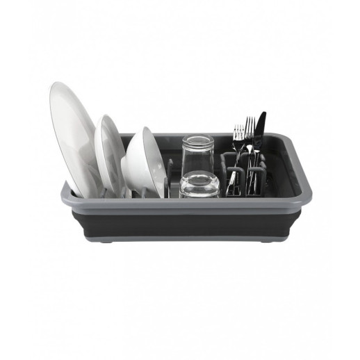 Сушарка для посуду складна Summit Pop Dish Rack Drainer Black /Grey