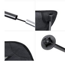 Крісло складане високе NaturehikeYL06 Alu Folding Moon Chair NH18Y060-Z, чорний