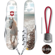 Складаний ніж Victorinox CLIMBER ZODIAC Білий кінь 1.3703.7.Z5270pk