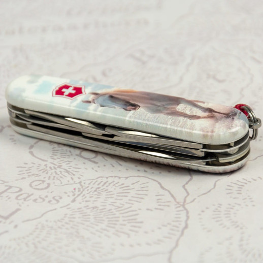 Складаний ніж Victorinox CLIMBER ZODIAC Білий кінь 1.3703.7.Z5270pk