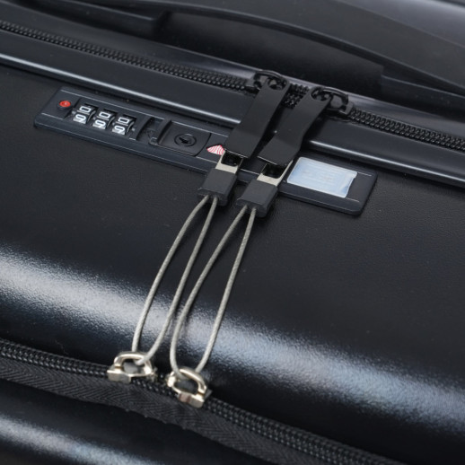 Валіза Semi Line 28" (L) Black (T5964-4)