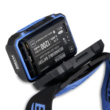 Ліхтар налобний BREVIA 550Lm, 3W CREE XPG + COB, 1200mAh/3xAAA, Zoom, Sensor White/Red (14400ERBX1)