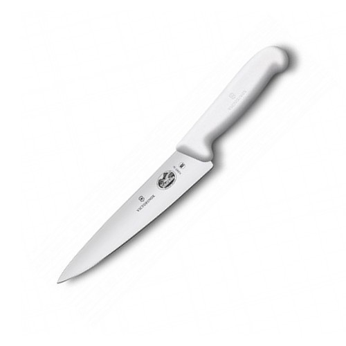 Ніж кухонний Victorinox Fibrox Carving обробний 15 см білий