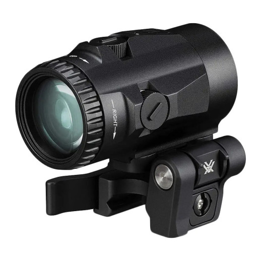 Магніфер Vortex Micro V3xm з відкидним кріпленням на планку Пікатіні.