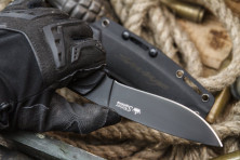 Ніж Kizlyar Supreme Savage чорний, сталь D2