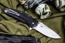 Ніж Kizlyar Supreme Zedd сатин, сталь AUS8