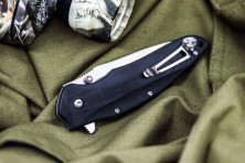 Ніж Kizlyar Supreme Zedd сатин, сталь AUS8