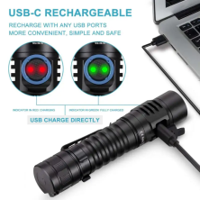 Ліхтар Wurkkos FC11 USB-C Rechargeable 18650 LED LH351D 90 CRI, зелений