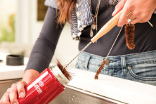 Термобутилка широкий клин Kanteen вакуумною ізоляцією кафе кришки мінеральної Червоний 473 мл