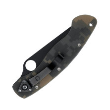 Ніж Spyderco Military Black Blade, Camo c36gpcmobk